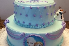 Frozen Themed Tiered Cake